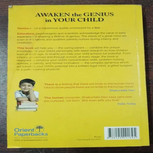 Awaken The Genius In Your Child ( Shakuntala Devi ) .