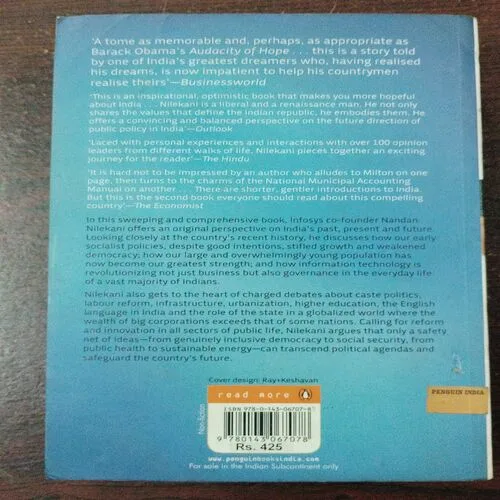 Imagining India ( Nandan Nilekani ) .