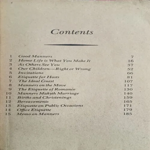 Barbara Cartland’s Book Of Etiquette ( Total Pages = 192 )