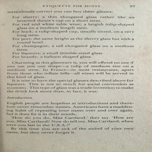 Barbara Cartland’s Book Of Etiquette ( Total Pages = 192 )