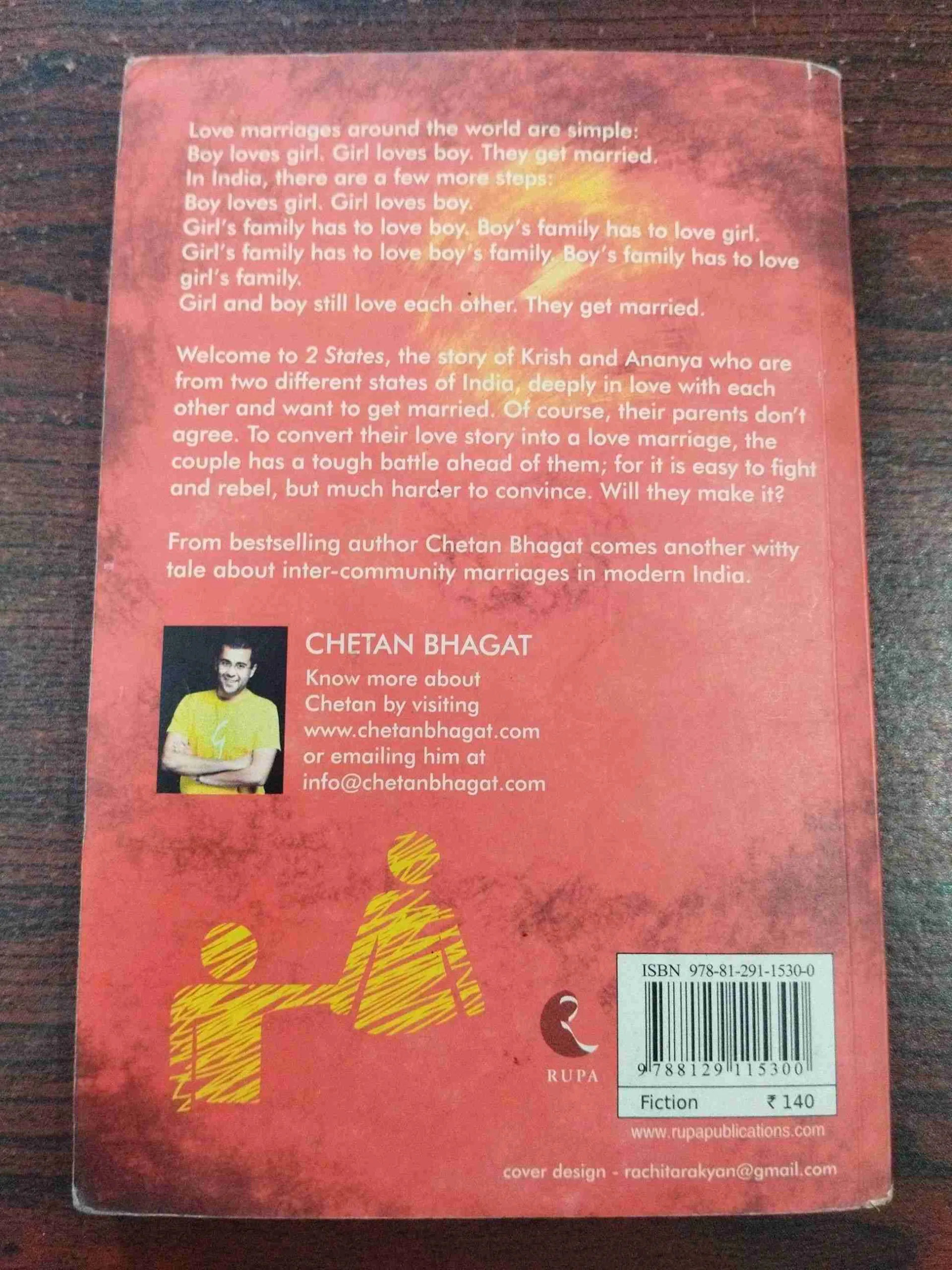 2 States ( Chetan Bhagat ) .