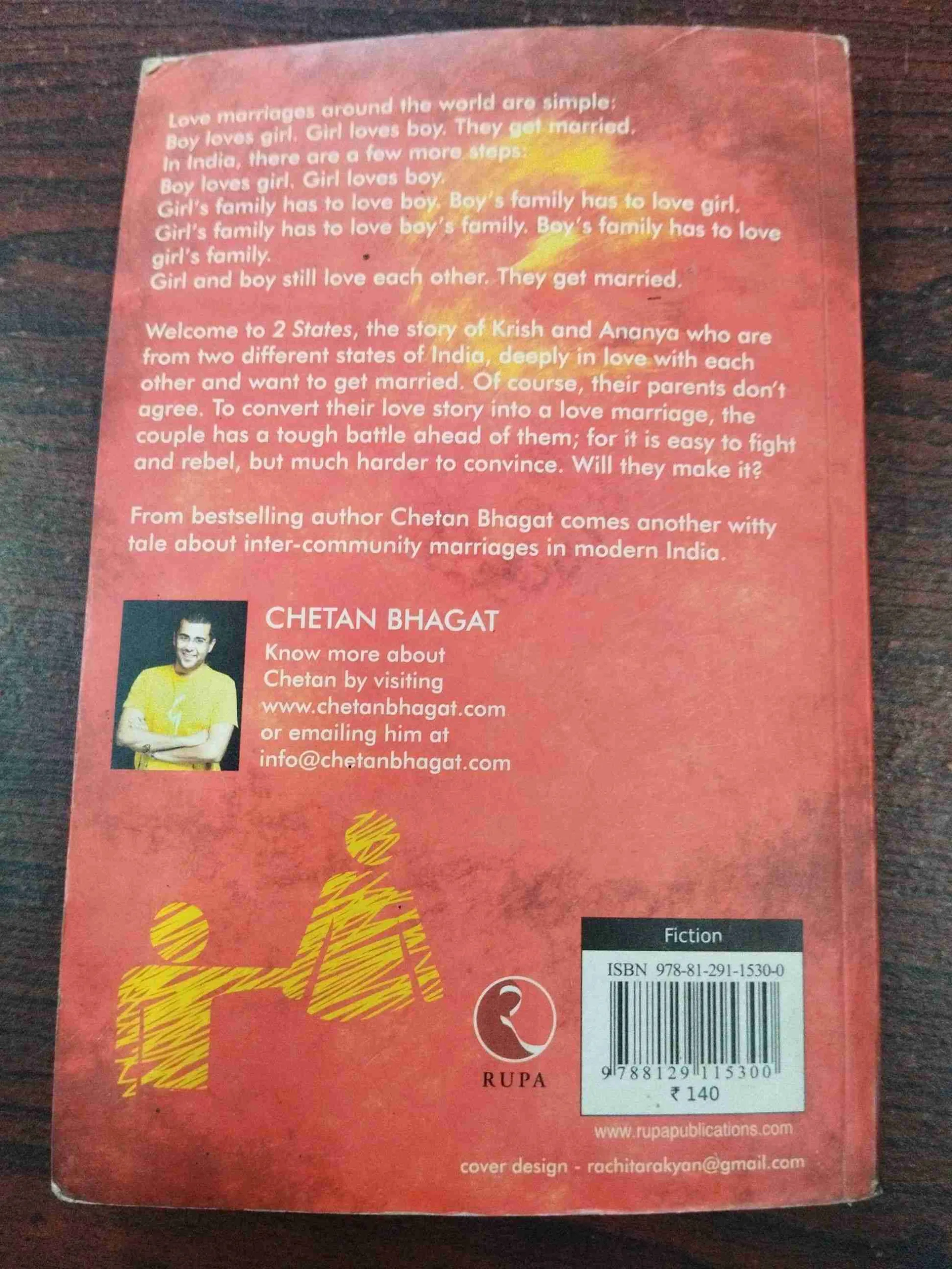 2 States ( Chetan Bhagat ) .