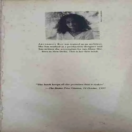 The God of Small Things ( By Arundhati roy )
