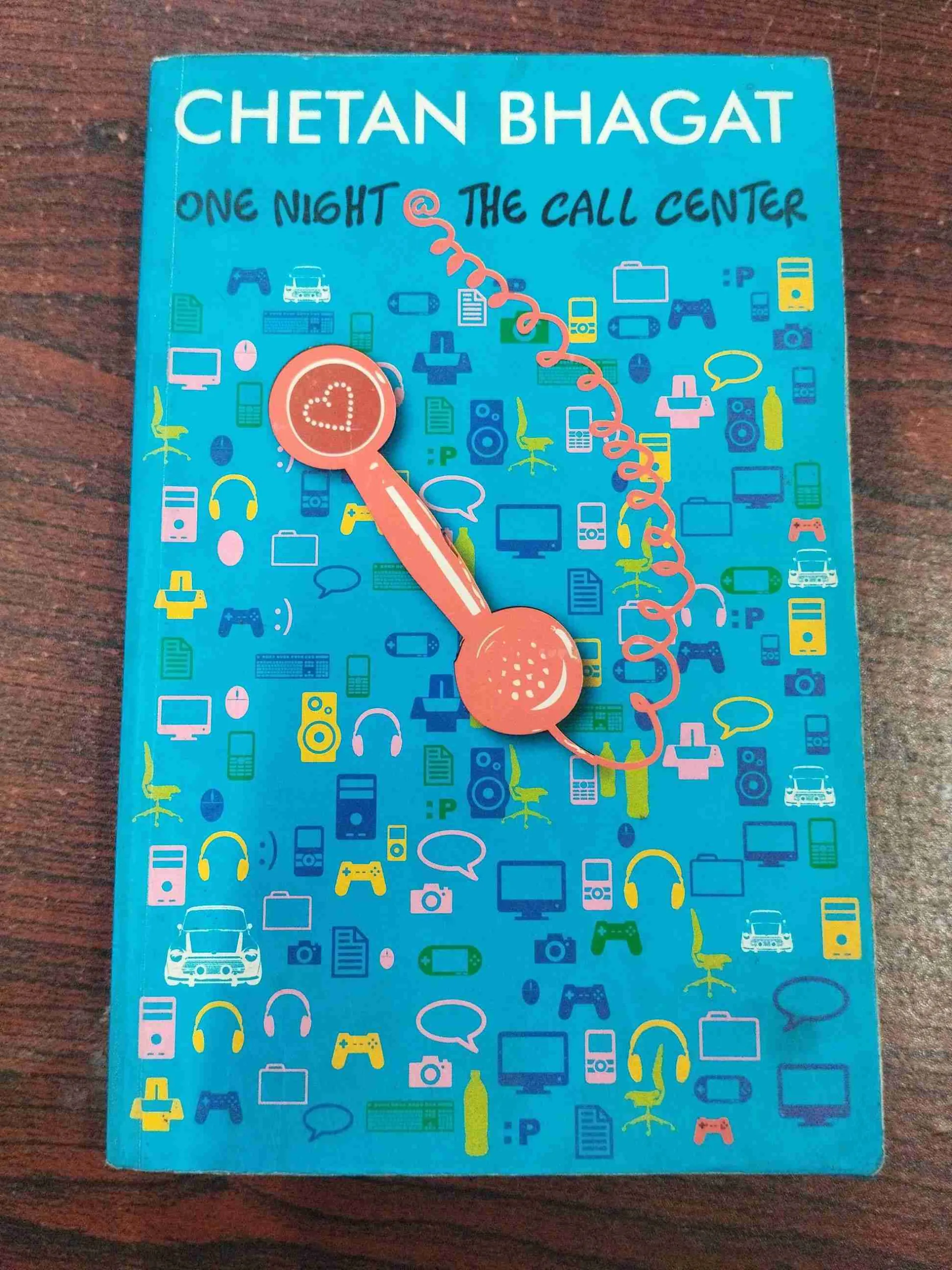 One Night @ The Call Center ( Chetan Bhagat ) .