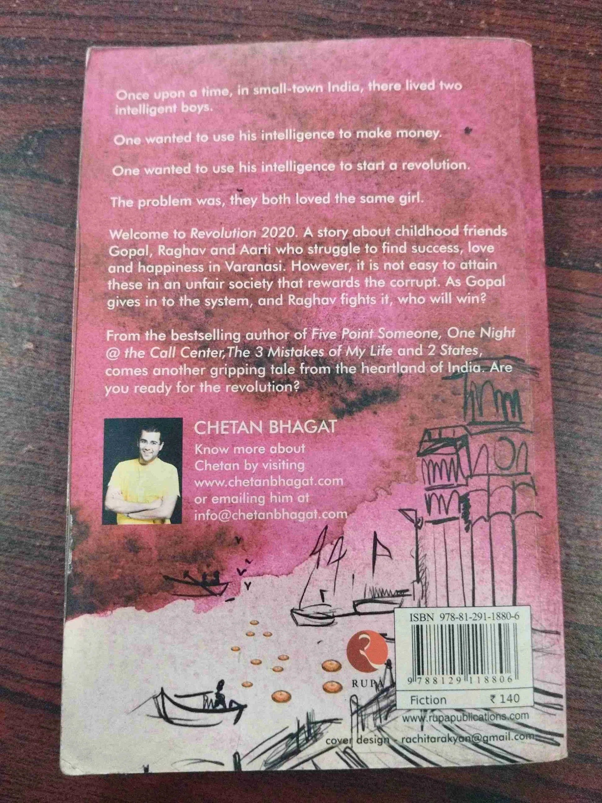 Revolution 2020 ( Chetan Bhagat ) .