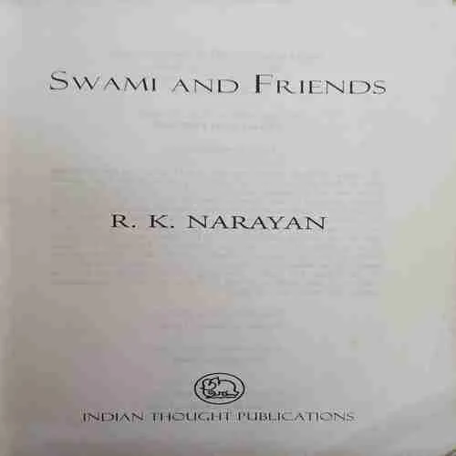 Swami and Friends ( No. of pages = 212 )