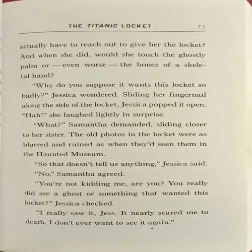 The Haunted Museum The Titanic Locket ( Total Pages = 200 )
