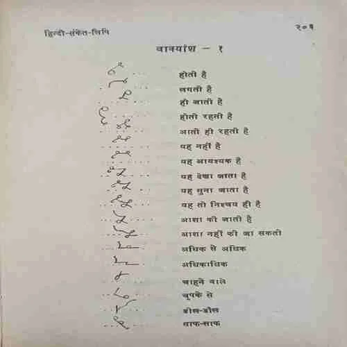 Hindi – Sanskrit Lipi