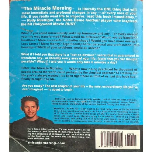 The Miracle Morning ( By Hal Elrod )( Total Pages = 136 )
