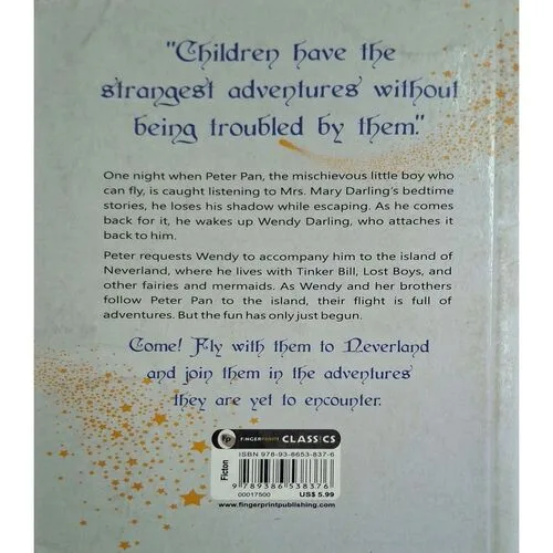 Peter Pan ( By J.M. Barrie )( Total Pages = 168 )