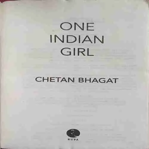 One indian girl