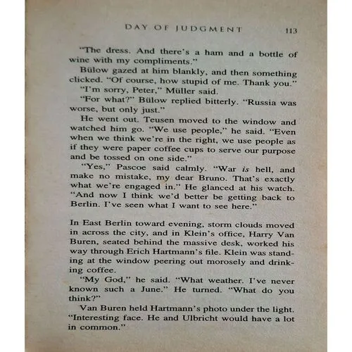 Day Of Judgement ( By Jack Higgins )( Total Pages = 320 )