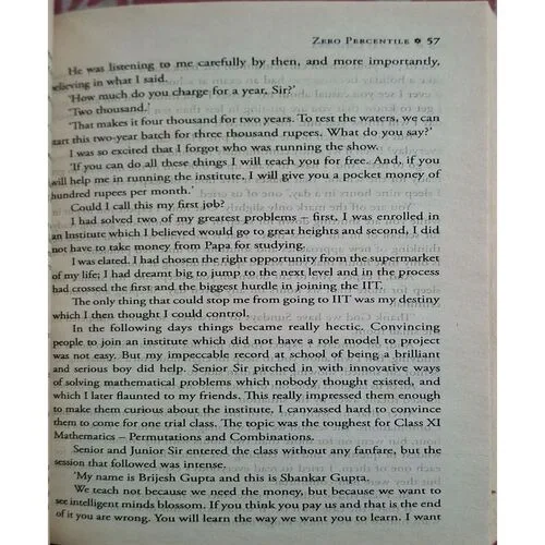 Zero Percentile ( By Neeraj Chhibba ) ( Total Pages = 220 )