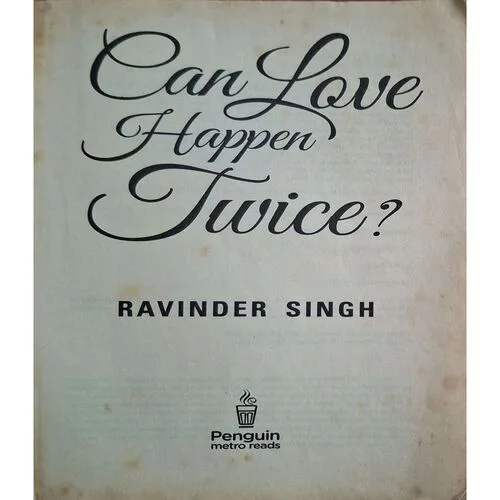 Can Love Happen Twice ( By Ravinder Singh )( Total Pages = 216 )