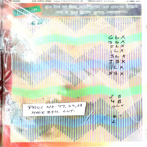 Balhans ( April 2nd 2019 ) ( Page No 47,29,28 Have Big Cut )