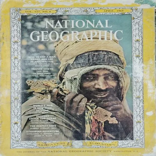 National Geographic  (April 1965, Vol.127,No.4)