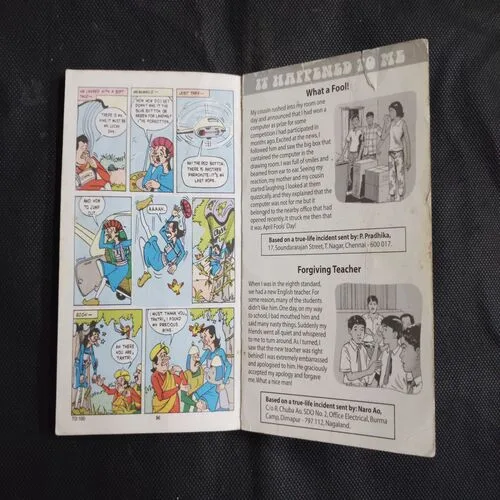 TINKLE DOUBLE DIGEST (NO-50) (FRONT COVER RIGHT SIDE LITTLE CUT)