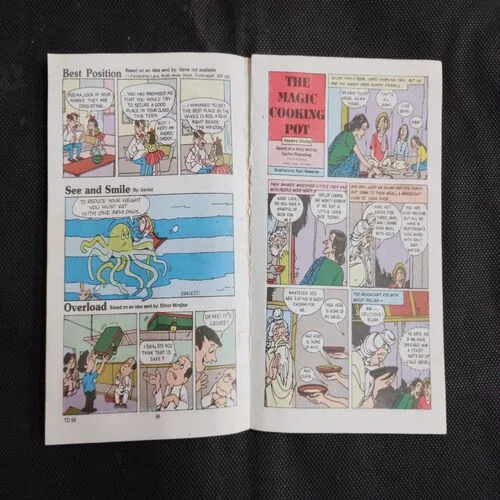 TINKLE DOUBLE DIGEST (NO-50) (FRONT COVER RIGHT SIDE LITTLE CUT)