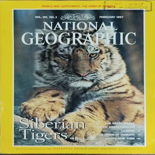 National Geographic  (February 1997,Vol.191,No.2)