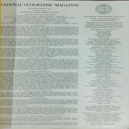 National Geographic  (October 1996,Vol.190,No.4)