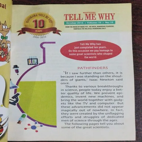 Tell Me Why (No.121,October 2016)