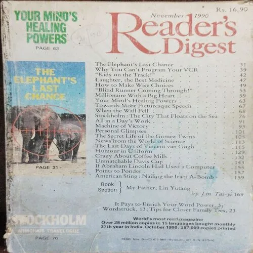 Readers Digest (November 1990)
