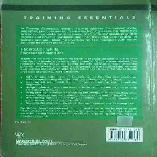 Facilitation skills  ( By = Bee and Bee  ) ( No. of pages = 188 )
