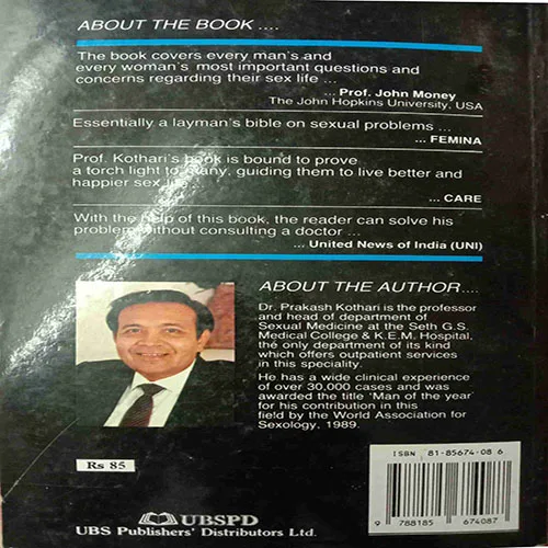 Common Sexual Problems… Solution (By Dr. Prakash Kothari) (No. Of Pages = 164)