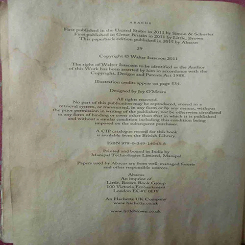 Steve Jobs (By Waiter Isaacson) (Total Pages = 568)