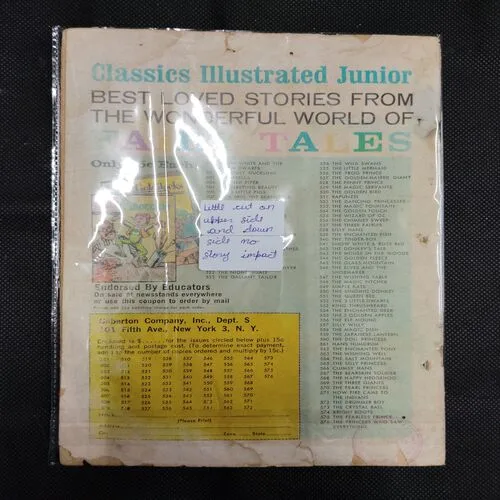THE MAGIC PITCHER  (NO-548) (LITTLE CUT ON UPPER SIDE AND DOWN SIDE NO STORY IMPACT)