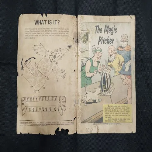 THE MAGIC PITCHER  (NO-548) (LITTLE CUT ON UPPER SIDE AND DOWN SIDE NO STORY IMPACT)
