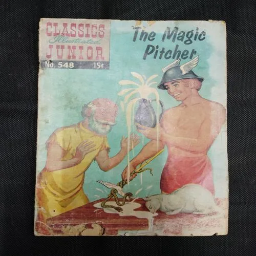 THE MAGIC PITCHER  (NO-548) (LITTLE CUT ON UPPER SIDE AND DOWN SIDE NO STORY IMPACT)