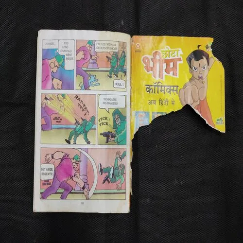 CHACHA CHAUDHARY DIGEST-4 (BACK COVER BIG CUT)