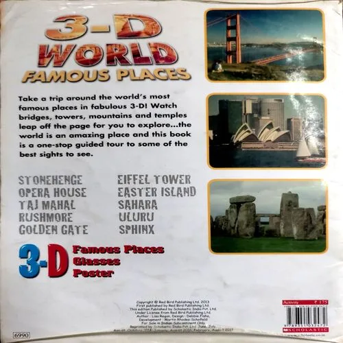 3 D World Famous Places (No. of pages 28)