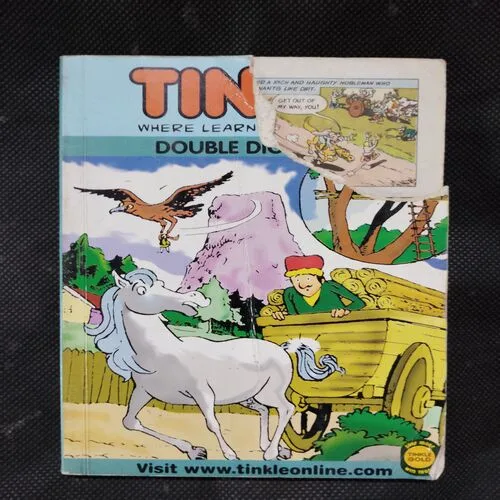 TINKLE (NO- 15) (FRONT COVER UPPER SIDE BIG CUT)