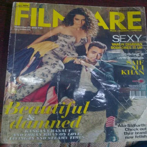 FilmFare (September 2015) Page No.3 Missing