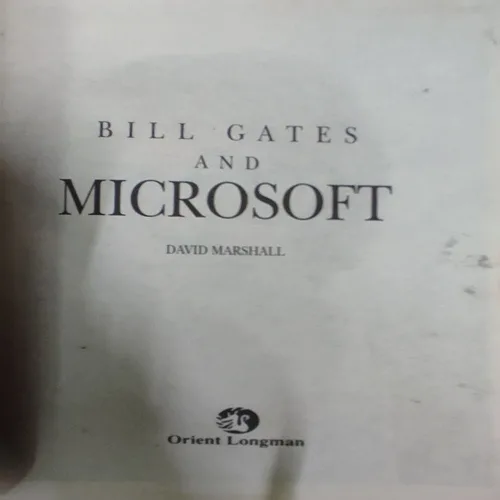 Bill Gates And Microsoft ( By David Marshall ) ( Total Pages =64 )