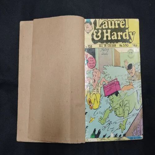 (SINGLE BINDING 7 IN 1) 1.> LAUREL & HARDY NO-125, 2.> LAUREL & HARDY NO- ,3.> LAUREL & HARDY NO-79, 4.> LAUREL & HARDY NO-75, 5.> LAUREL & HARDY NO-71, 6.> LAUREL & HARDY NO-67, 7.> LAUREL & HARDY NO-65.
