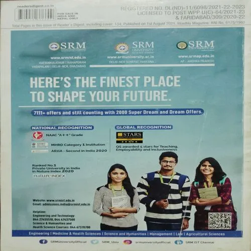 Reader’s Digest (August 2021)