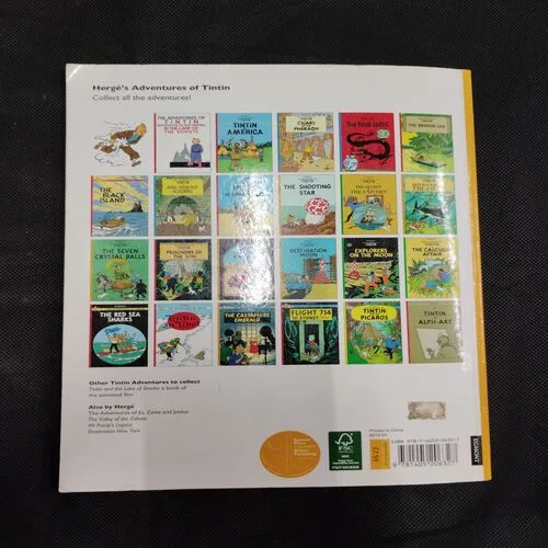 HERGE  THE ADVENTURES OF TINTIN THE CASTAFIORE EMERALD