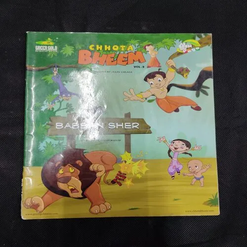 CHHOTA  BHEEM (VOL-2) IN BABBAN SHER  (PAGE NO-15 TO 18 ARE MISSING)