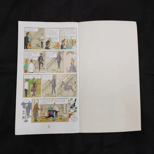 HERGE  THE ADVENTURES OF TINTIN THE CASTAFIORE EMERALD