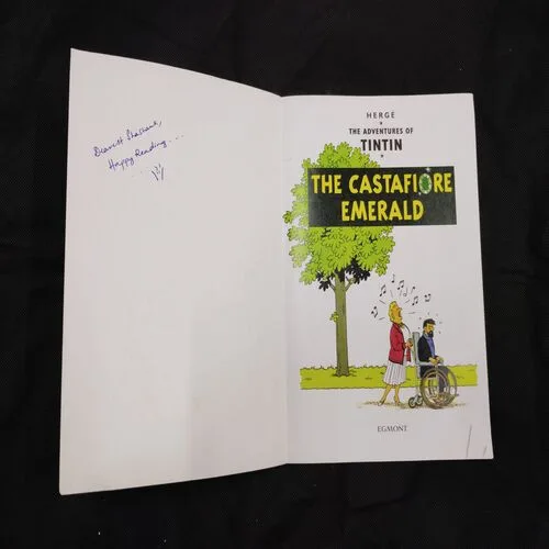 HERGE  THE ADVENTURES OF TINTIN THE CASTAFIORE EMERALD