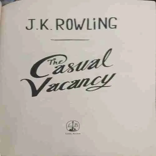 The Casual Vacancy( By: J.K .Rowling ) (Total Page =503)