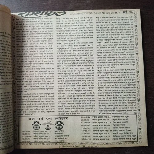 Mantra Tantra Yantra Vigyan (May 1996)