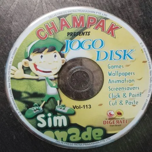 CASSETTES (Champak , Vol-113,Jogo Disk)