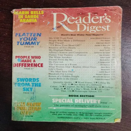 Reader’s Digest (August 1996)