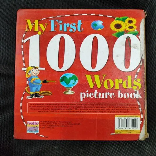 My First 1000 Words Picture Book .