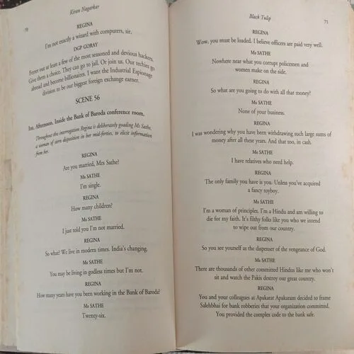 2 in 1 Book : Bedtime Story and Black Tulip (By Kiran Nagarkar) (No. Of Pages = 296)