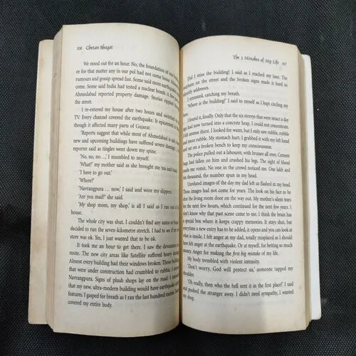 The 3 Mistakes Of My Life ( Chetan Bhagat ) .